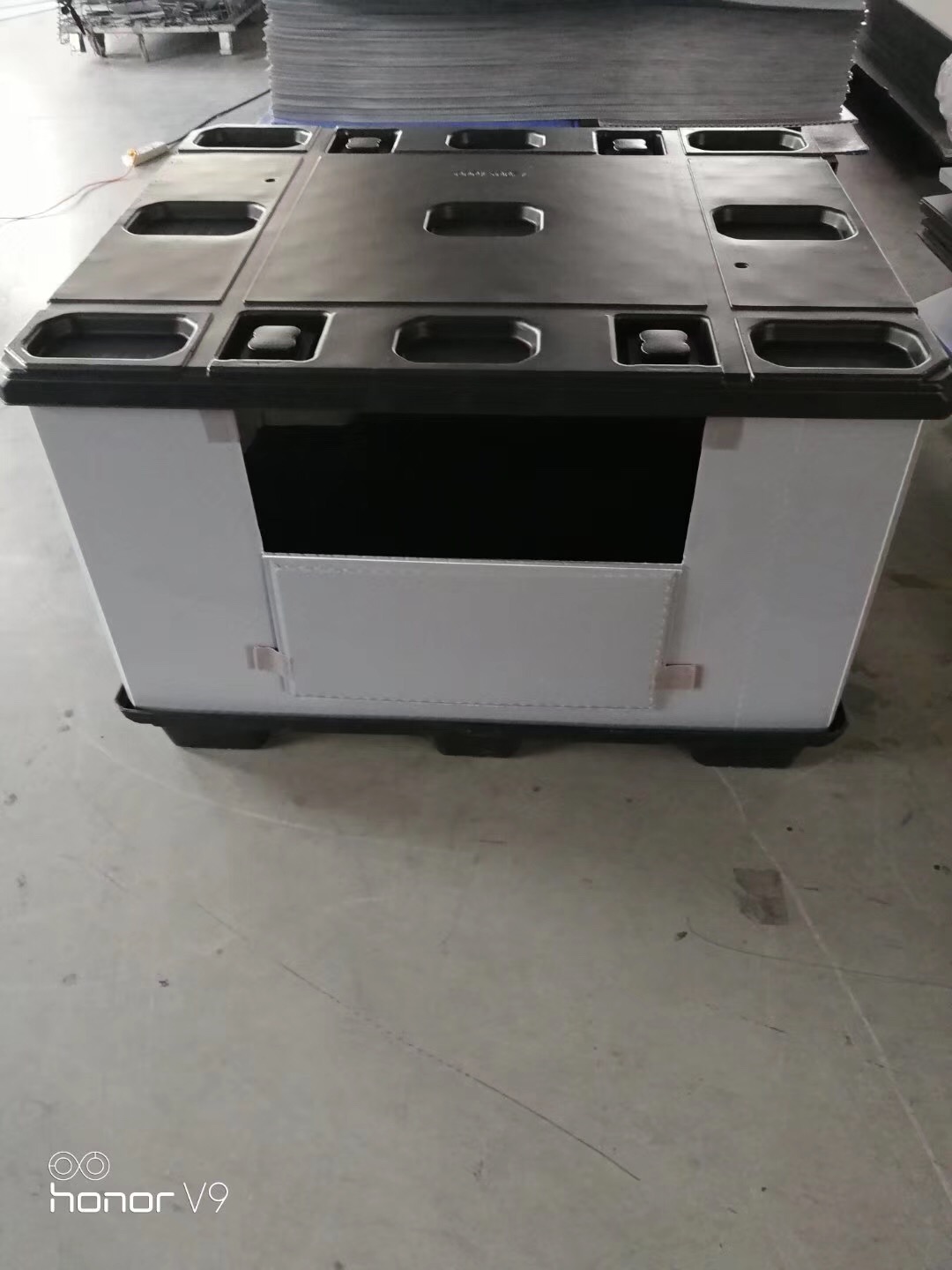 深圳塑料围板箱 蜂窝板围板箱 物流围板箱围板箱厂家