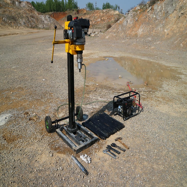 智创zc-1便携式地质勘探钻机轻便型岩心钻机直供 取芯钻机背包钻机