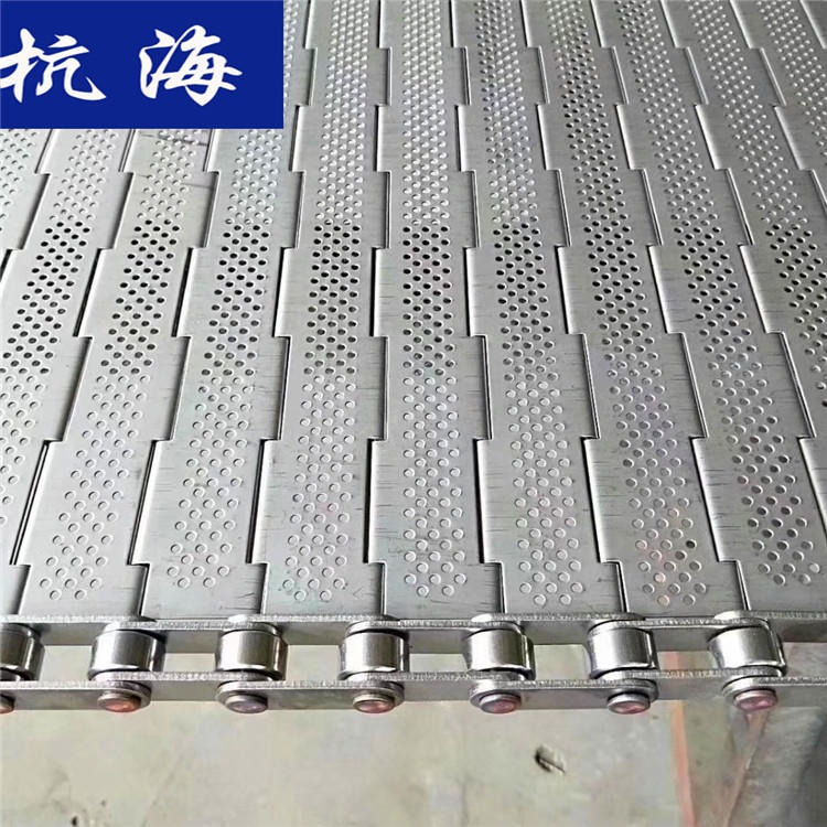 不锈钢链板 杭海机械 凸点链板制作厂家 可定制