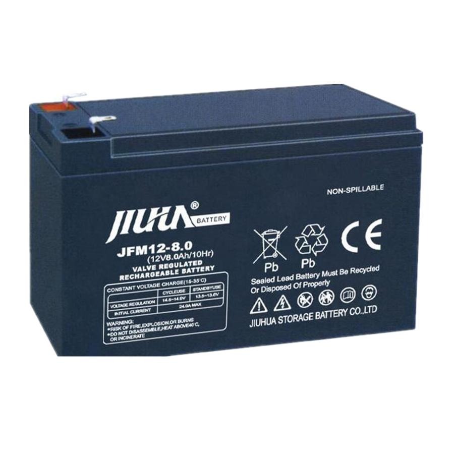 JIUHUA九华蓄电池6-FM-5 12V5AH/20HR消防 通讯系统 音响配件
