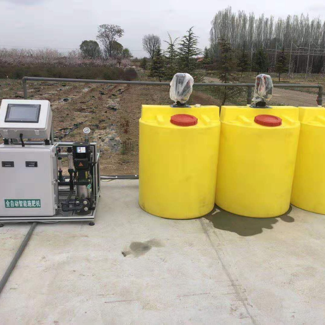 智能施肥机 全自动大流量 大比例 大屏气 象站P C EC检测 水肥一体机 齐鲁昌农