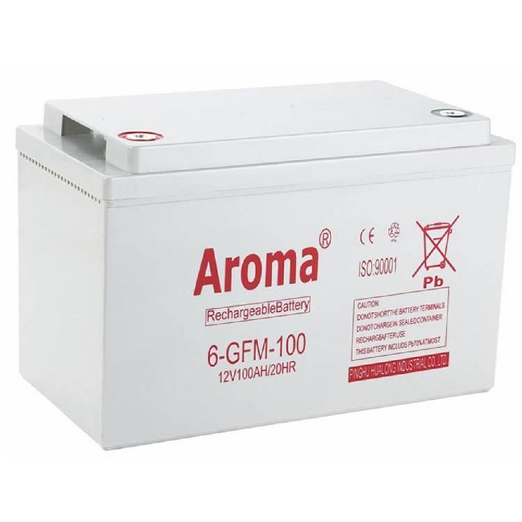 Aroma蓄电池6-FM-200华龙电池12V200AH/20HR绿色环保 库存充足