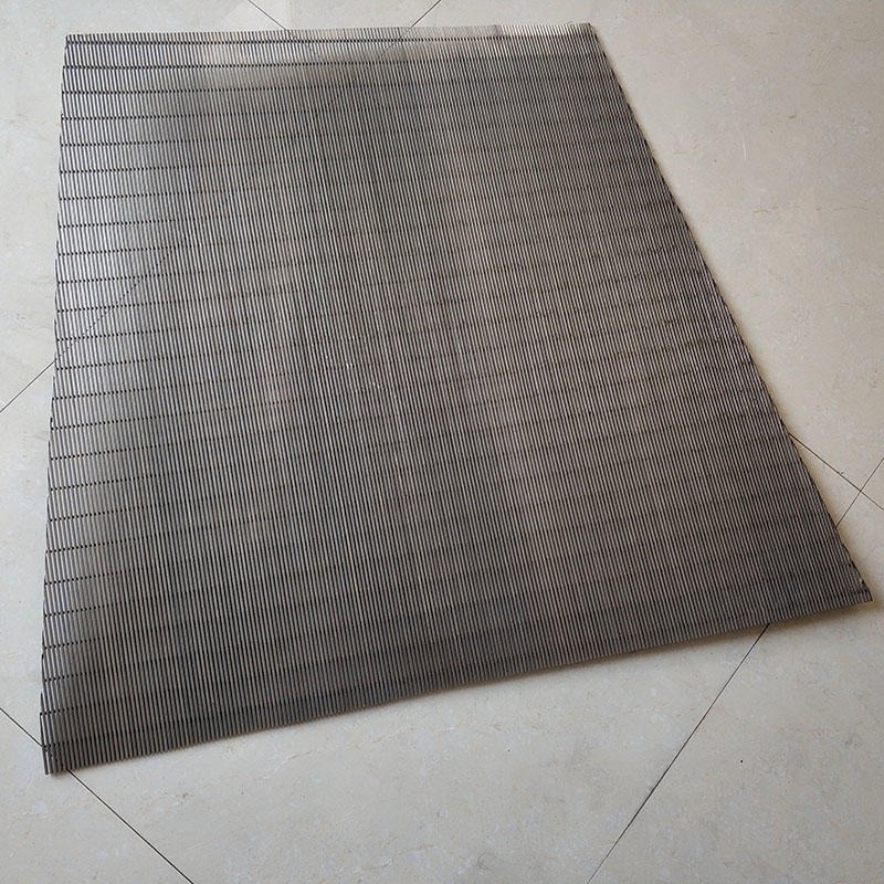 过滤条形网 条缝网 不锈钢焊接楔形网 条缝筛网 脱水脱渣专用