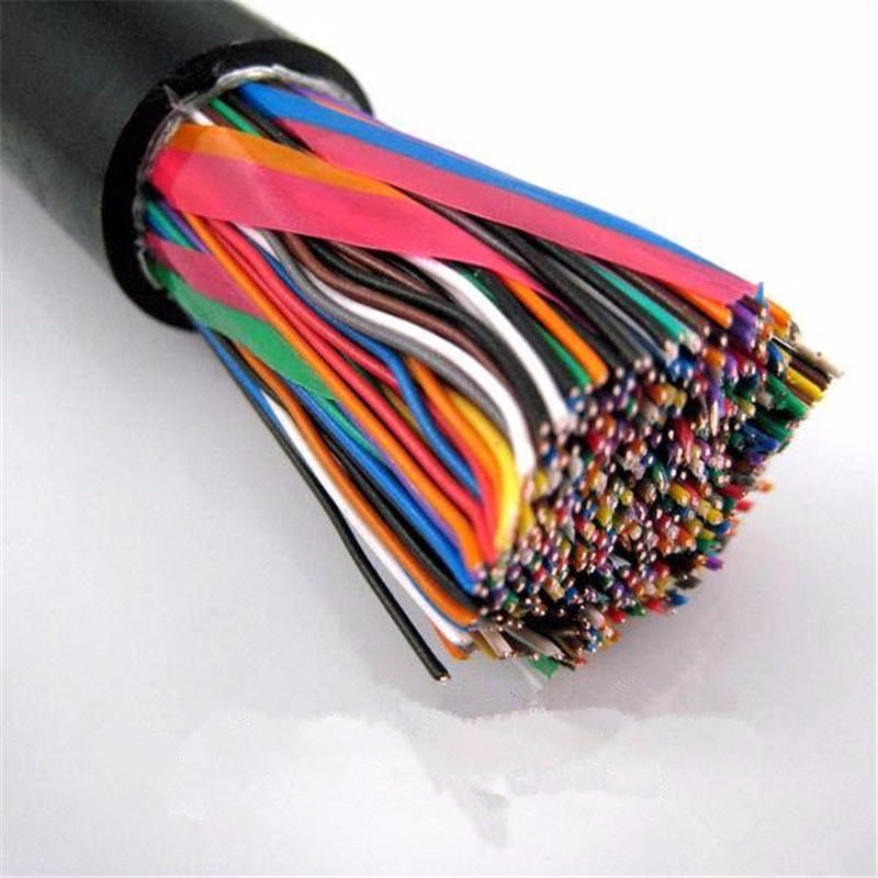 HYA53 100X2X0.5铜芯实芯市内通讯电缆 直埋铠装电缆