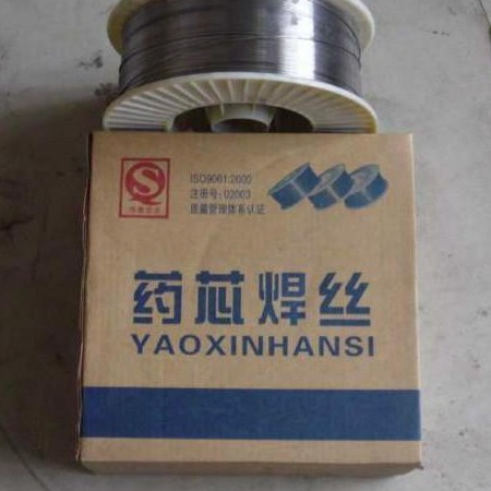 YD601耐磨堆焊焊丝 输送带料斗耐磨药芯焊丝 混料鼓风机叶片耐磨焊丝