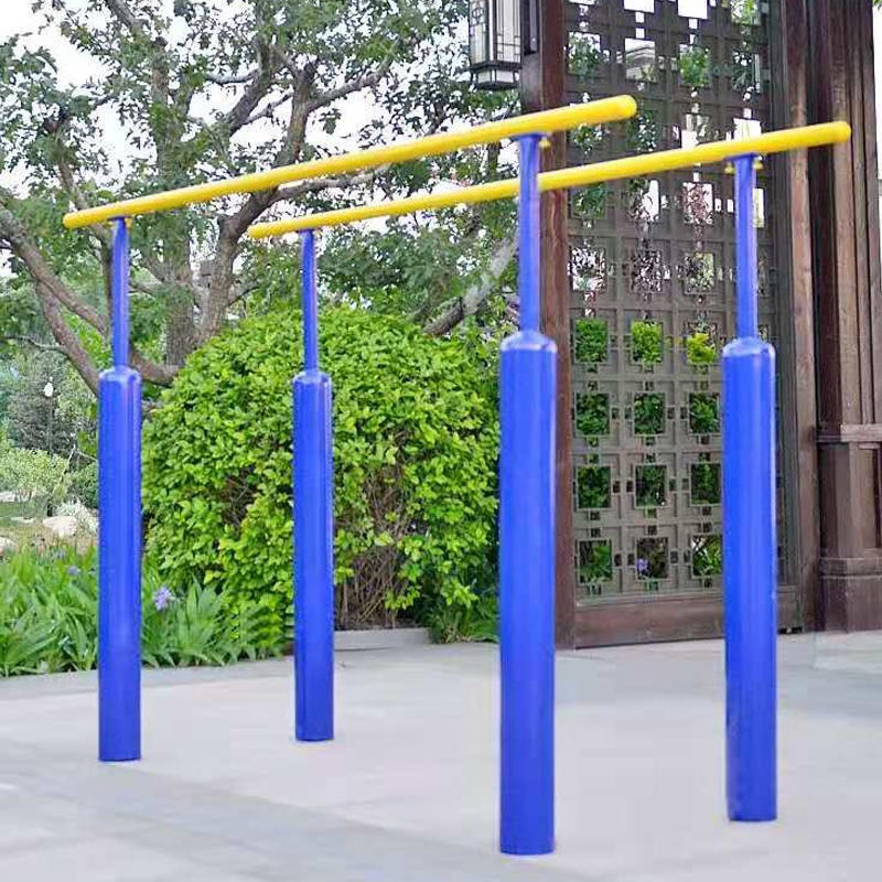 金伙伴体育设施供应小区公园健身路径  室外运动健身器材  双杠图片