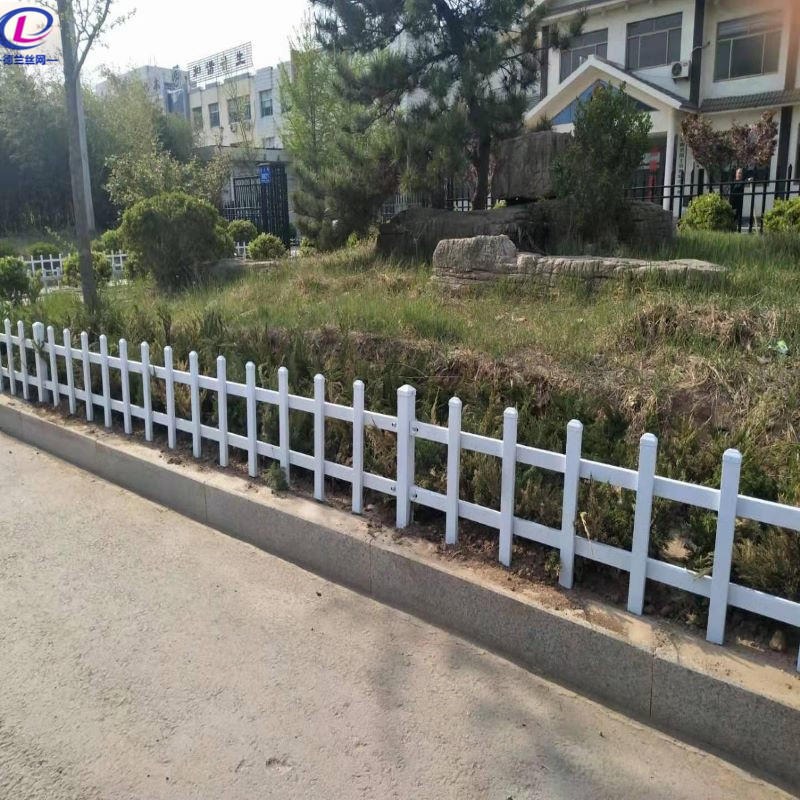 白色锌钢绿化带防护栏 绿化带防护栏 德兰市政道路绿化带围栏