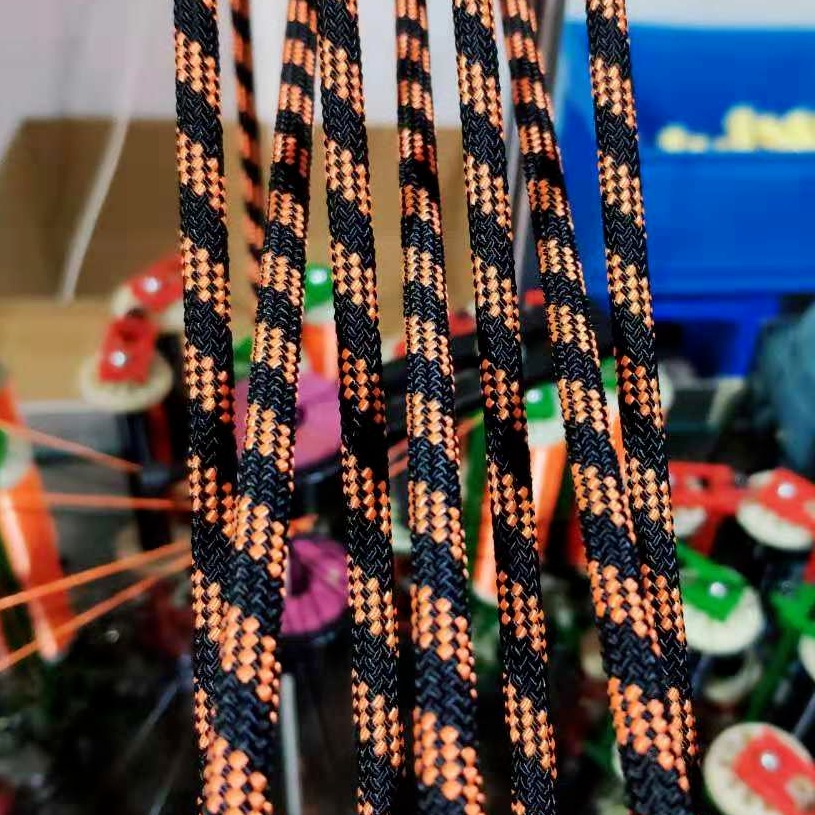 新珠厂家直销 5mm高强度非洲鼓专用绑绳 调音绳伞绳 登山用编织绳 规格颜色可定 质量可靠