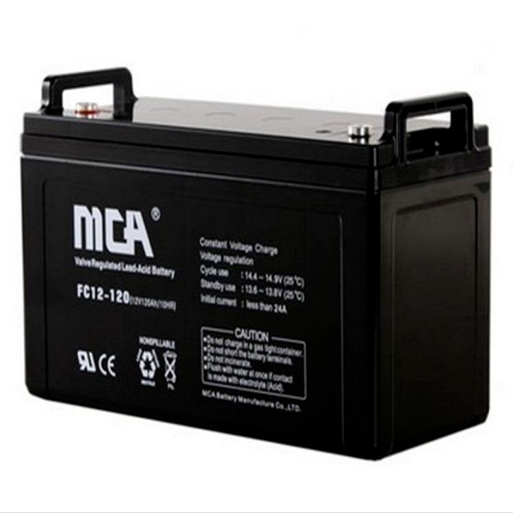 MCA蓄电池12V120AH MCA蓄电池FC12-120 UPS蓄电池 质保三年图片