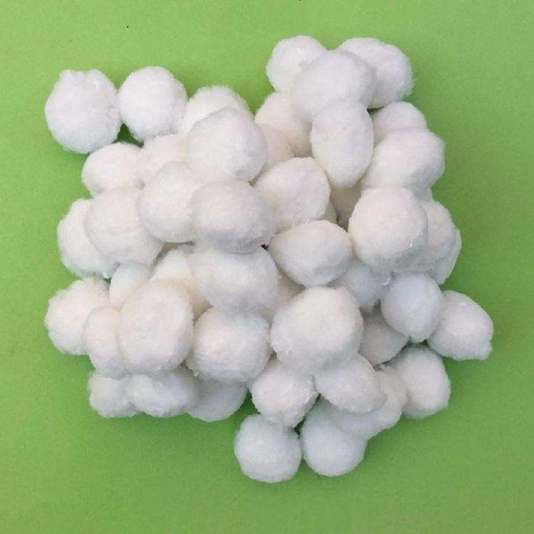 峨眉山纤维球滤料 厂家直销 纯手工制做 环保材料纤维球滤料规格齐全