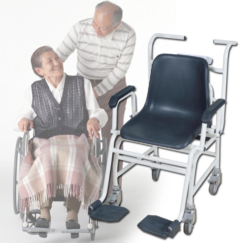 台衡惠而邦M501-250K轮椅秤 电子轮椅称医疗秤 血透轮椅秤手推轮椅秤