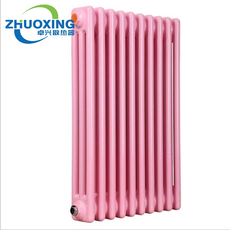 UR4001-1200钢三柱暖气片散热器安装 低碳钢三柱暖气片