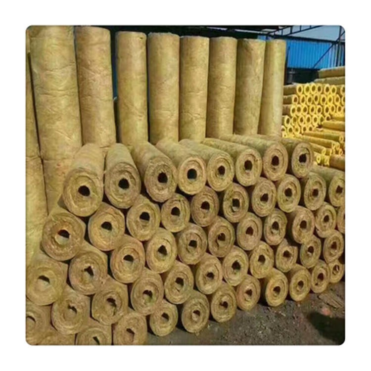 大量生产岩棉保温管 岩棉管规格