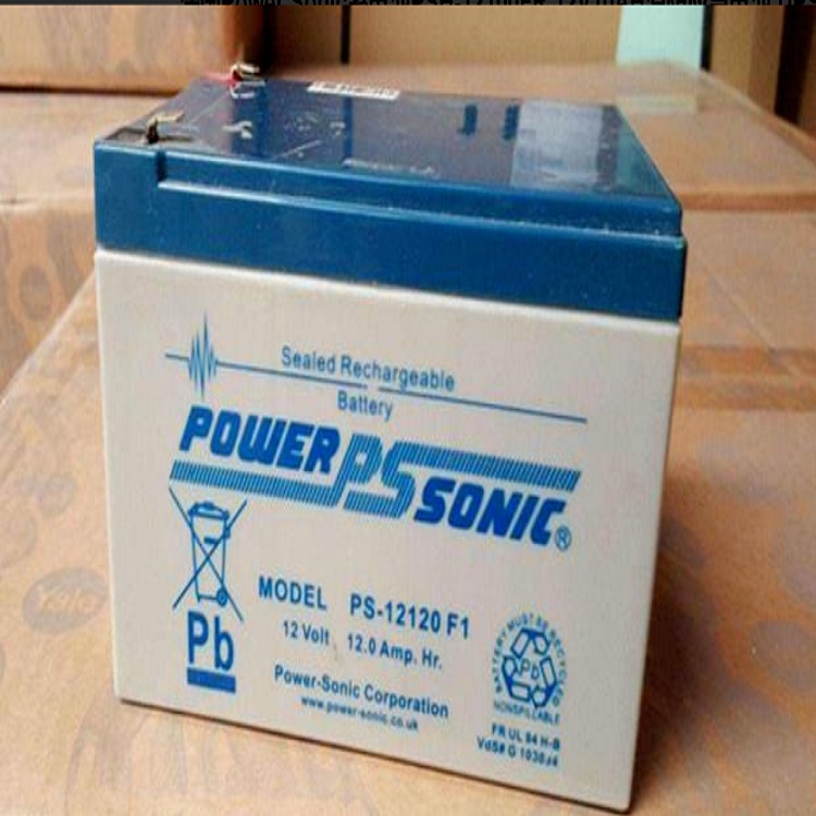 Power Sonic蓄电池PS-12120长寿命12V12AH直流屏UPS电源 医疗设备配套专用电源