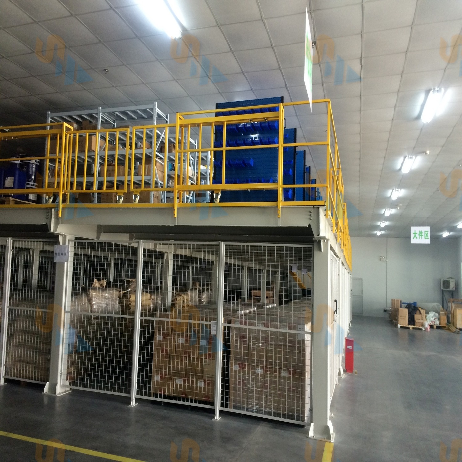 南京货架厂家 直供钢平台货架 森沃仓储货架 仓库钢平台