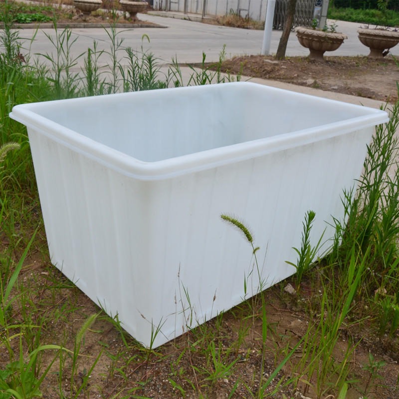 益乐加厚50-1500L塑料水箱PE周转箱泡瓷砖盆水产养殖长方形大方箱