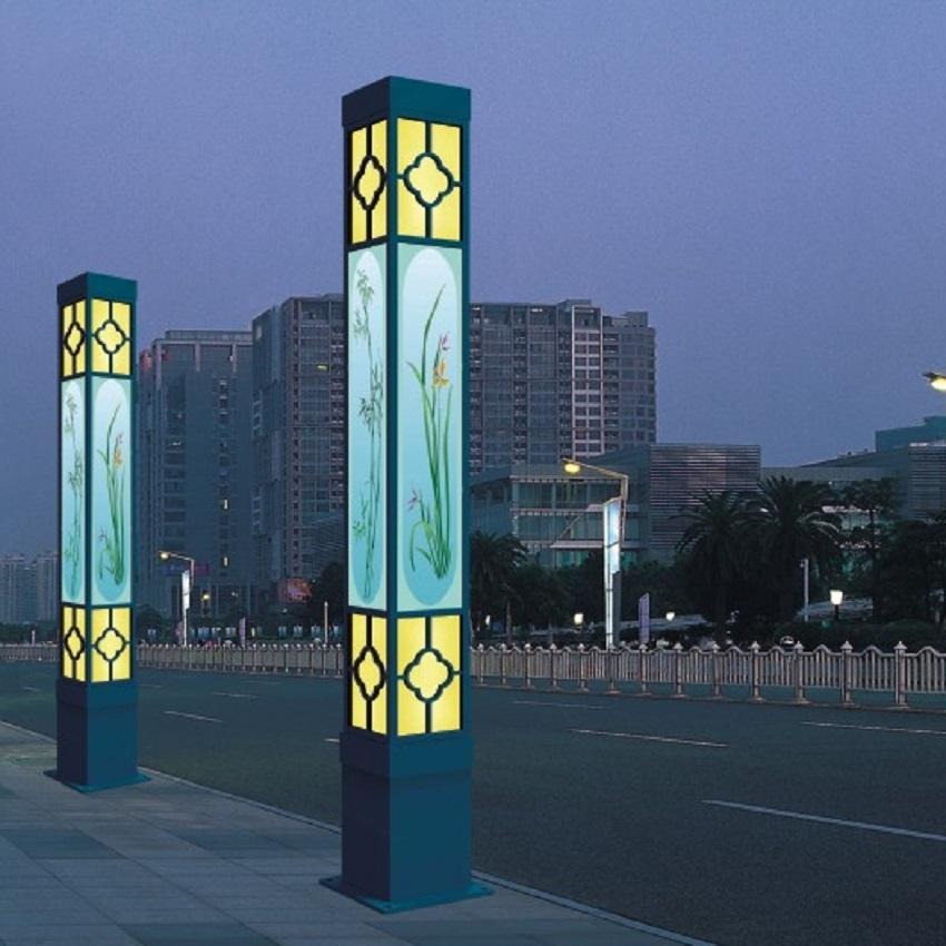 户外led灯具 欧式3米5米景观灯 广场景观灯照明图片
