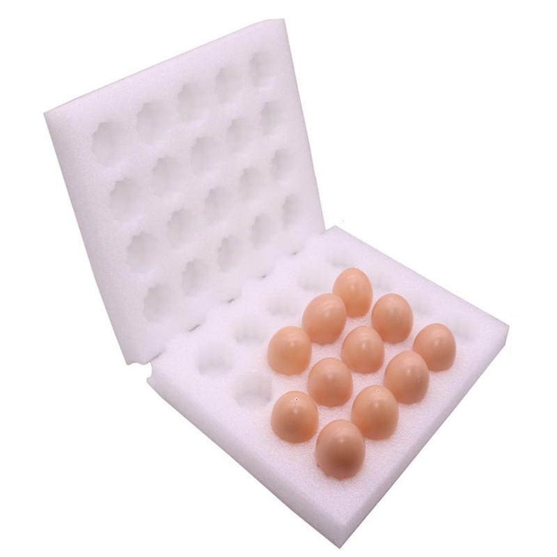 厂家直销EPE珍珠棉鸡蛋托 10枚-60枚鸡蛋托 快递防摔epe鸡蛋托 防水泡沫棉鸡蛋包装 优惠货源