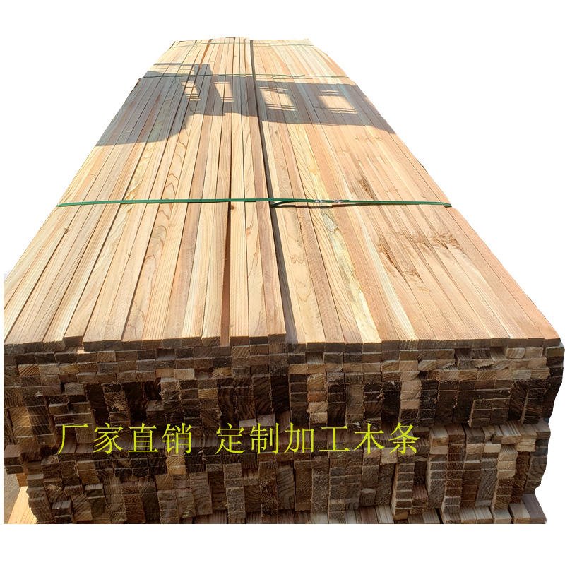 邦皓木材厂家批发杉木小木条定制加工日本柳杉挂瓦条顺水条屋檐板等各种尺寸