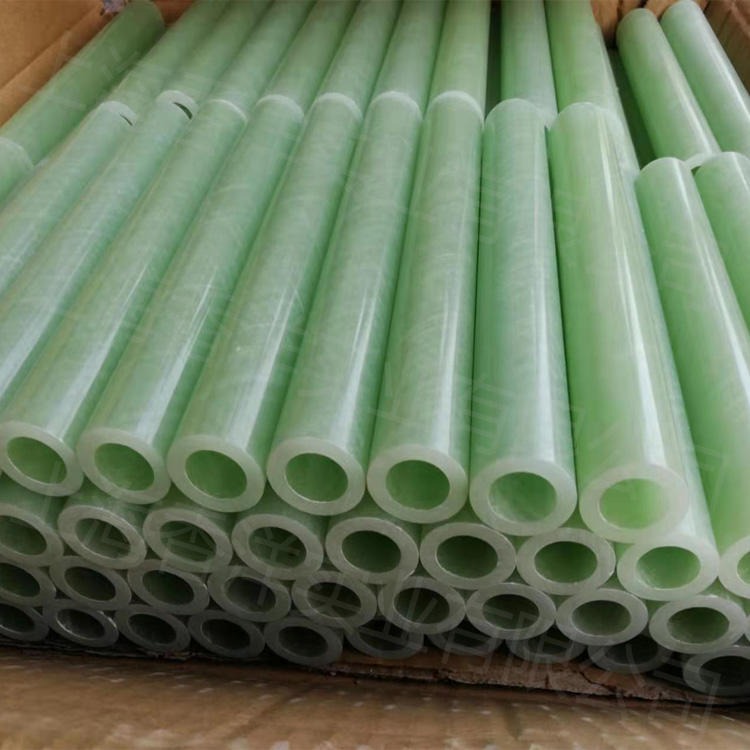 现货水绿色FR4板 薄板厚板 定制环氧玻璃纤维布管 玻纤管 阻燃树脂板棒管