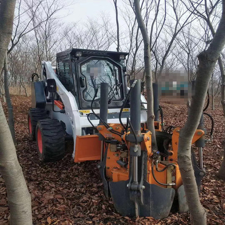 树木移树机挖树机   小型挖树移树机   汽油断根机   浣熊