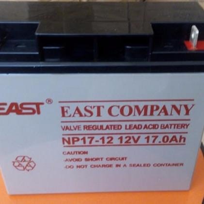 EAST易事特蓄电池12v17ah 质保一年 易事特NP17-12蓄电池 厂家直销