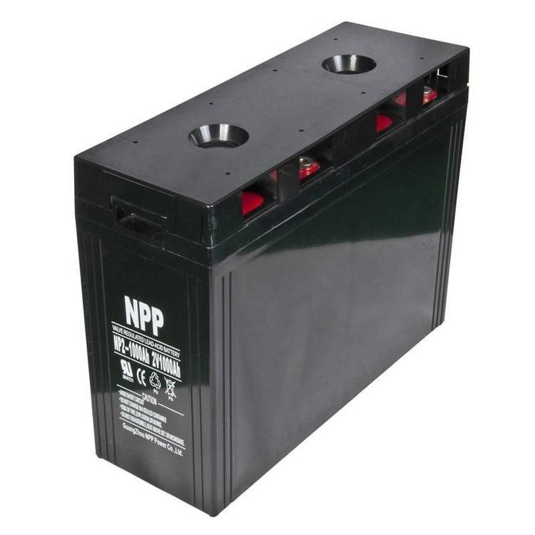 耐普蓄电池NP2-1000AH 2V1000AH免维护铅酸蓄电池 UPS太阳能电源专用