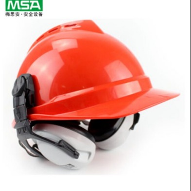 MSA/梅思安SOR12012耳罩 头盔式耳罩 MSA安全帽式防噪音SOR12012图片