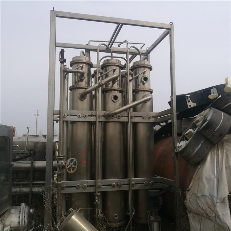 处理回收二手蒸发器 列管蒸发器 盛志达不锈钢蒸发器 回收各种多效蒸发器 石墨蒸发器图片