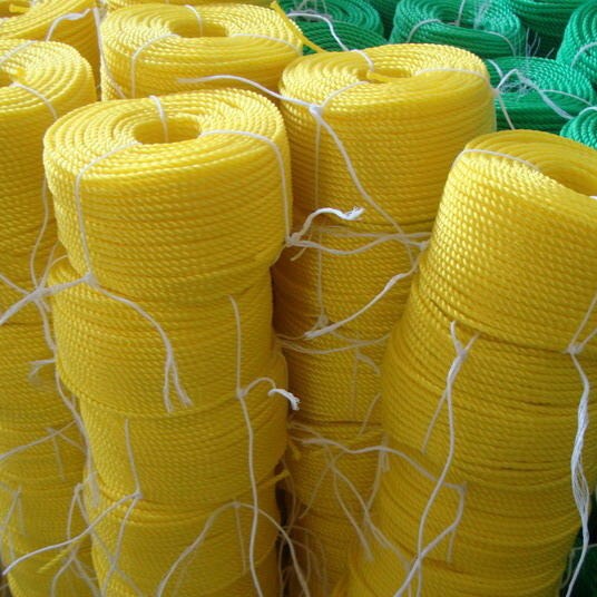 三股塑料绳PE绳 高强度高分子聚乙烯缆绳 打包捆扎塑料绳子 厂家