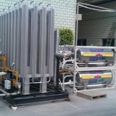 出售二手低压空温式气化器  LNG燃气调压撬装设备
