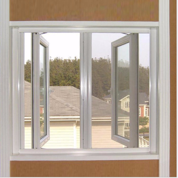 防水隔音塑钢窗户  厂家直销  塑钢门窗定制  塑钢平开窗承接工程