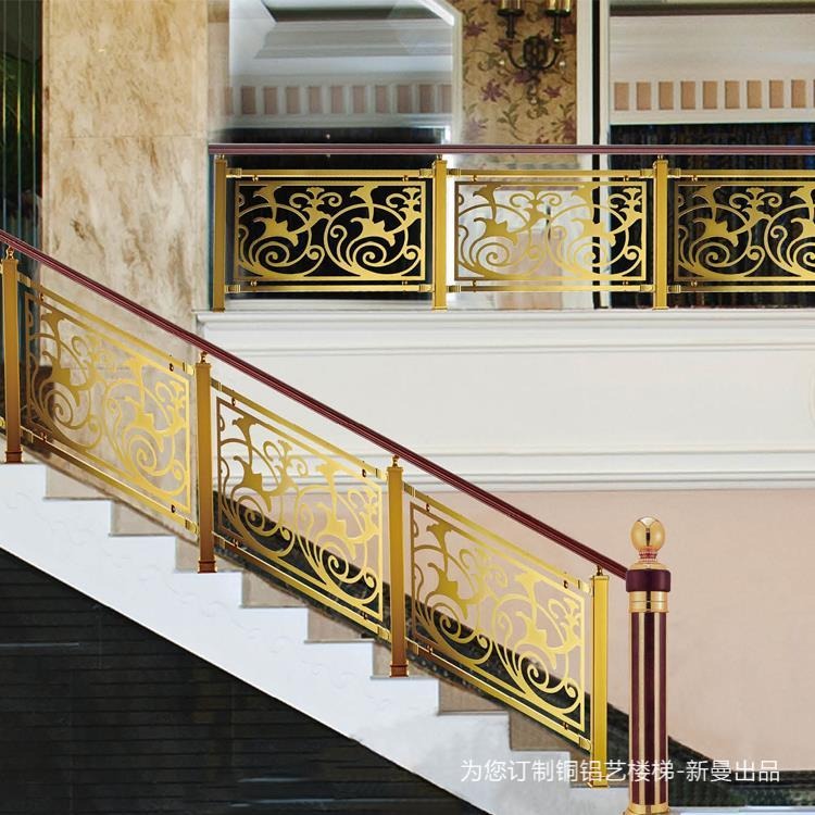 涿州新酒店别墅金属雕刻图案 雕花护栏铜浮雕板装饰图片
