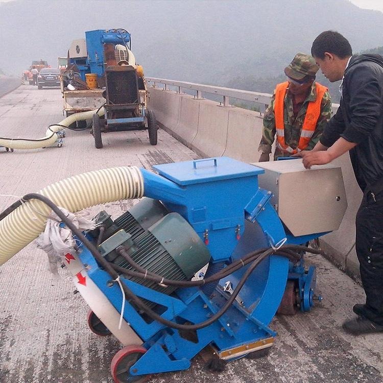 湖北鄂州大型通过式抛丸机|路面砖抛丸清理机|大型路面工程专用抛丸机