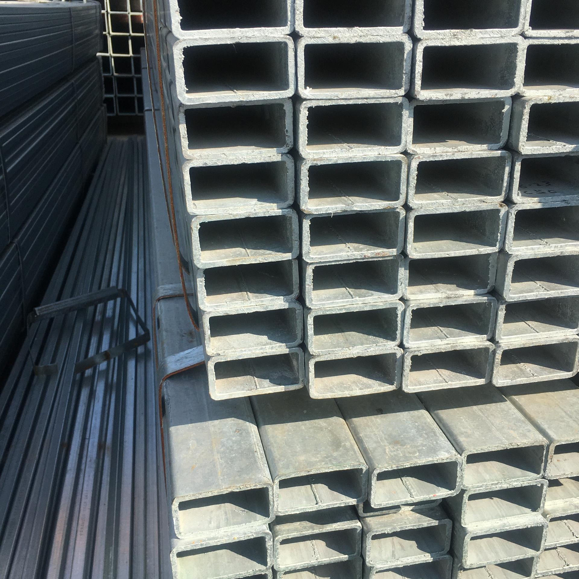 正方形钢管  户外钢结构制造 Q235B正方形钢管  镀锌方管 厂家批发图片