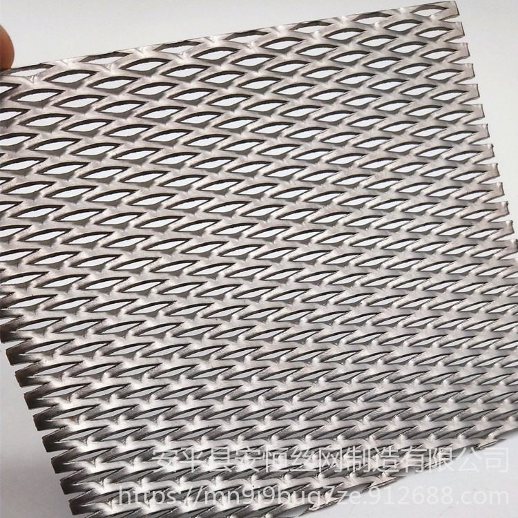 阳极钛板网 0.5mm厚钛板拉伸网孔径2x4mm 无涂层钛网 电解槽钛网 钛板菱形网【安恒】