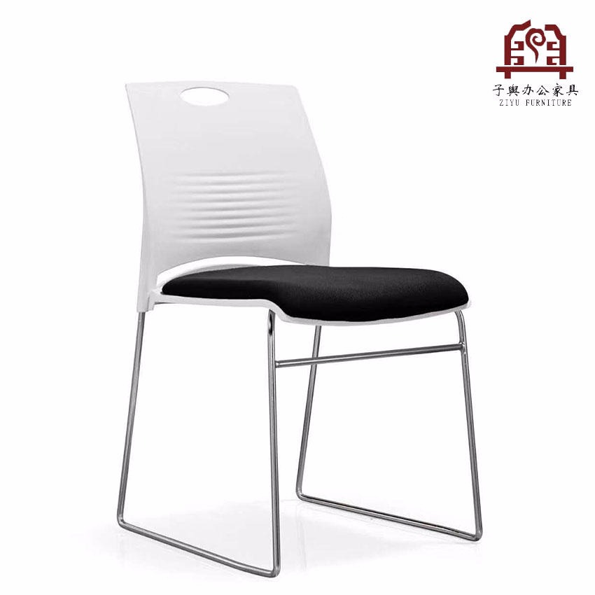 上海厂家直销 会议椅 培训椅 洽谈椅 休闲椅 塑料椅 钢筋椅 子舆家具 ZY-P-001