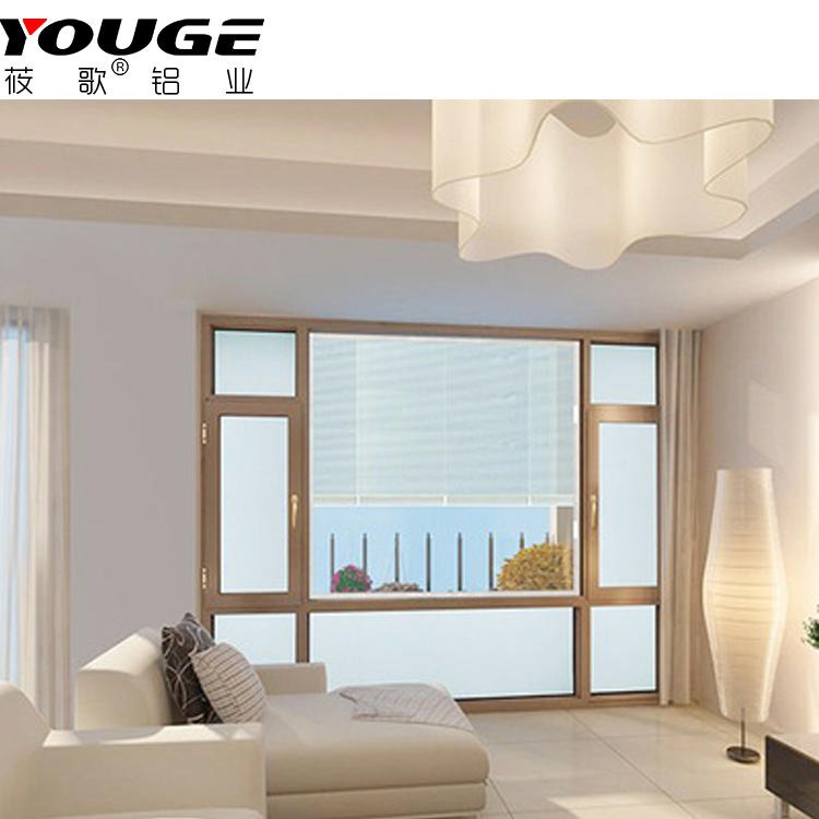 家装建材铝合金门窗小区用 莜歌门窗定制 承接小区门窗工程 免费拿样图片