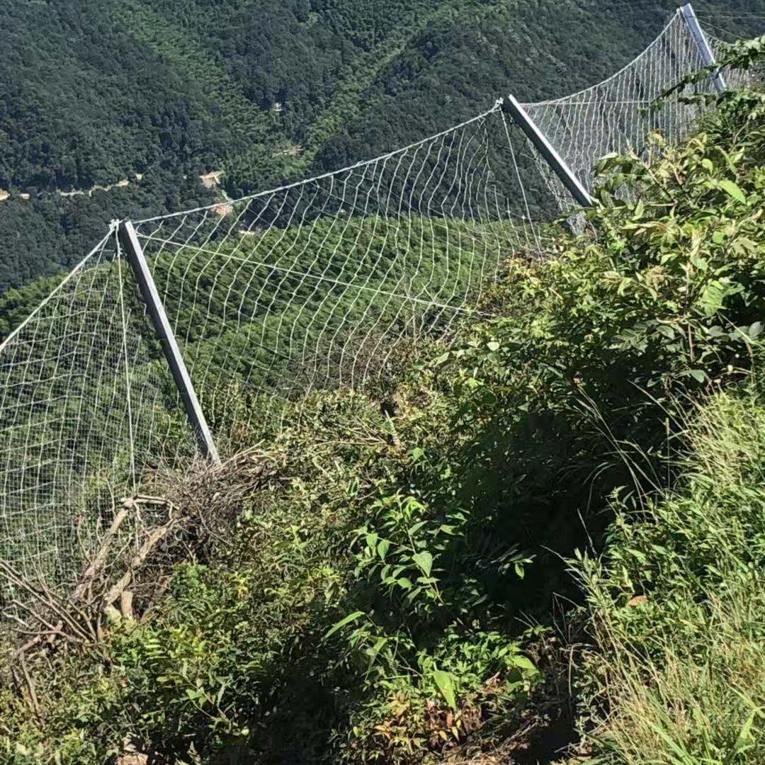 贵州成帅高速公路被动防护网菱形被动防护网主动防护网边坡防护网sn 高陡边坡防护网 边坡网 护坡网
