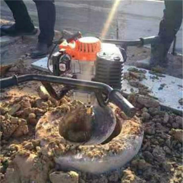 管桩芯清泥机 新款低振动转动式挖桩机