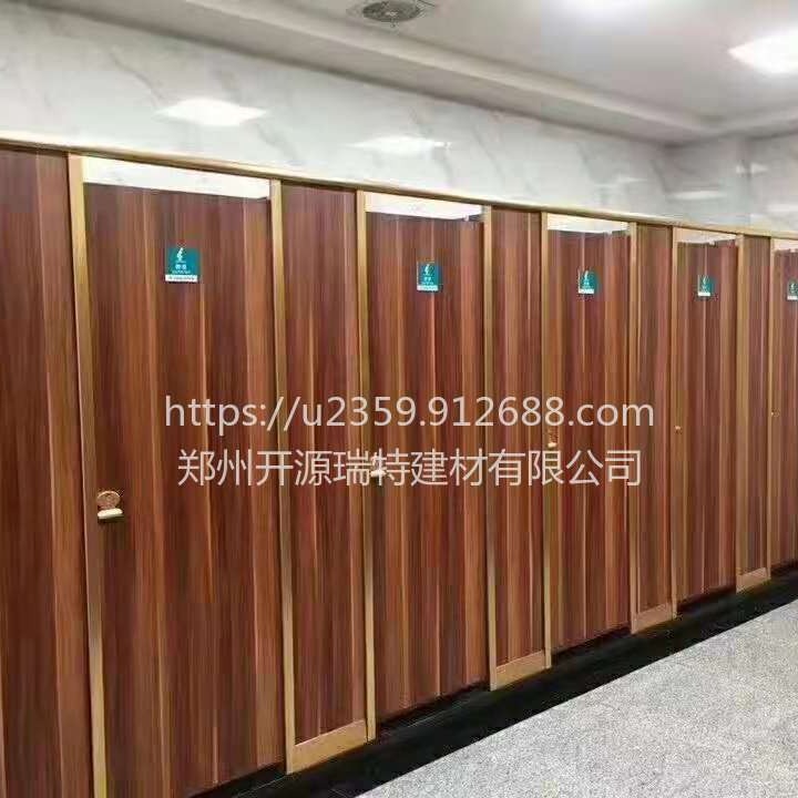 河南郑州刨花板厕所隔断门生产施工厂家,pvc中空板厕所隔板