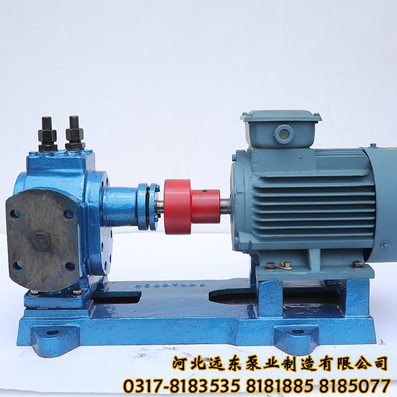 河北远东-RCB-58保温齿轮泵 是输送黄油泵产品寿命长 故障率低 沥青泵
