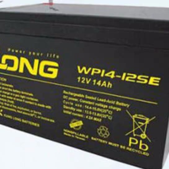 LONG牌蓄电池 台湾广隆蓄电池12V12AH  广隆铅酸免维护蓄电池WP12-12 质保1年