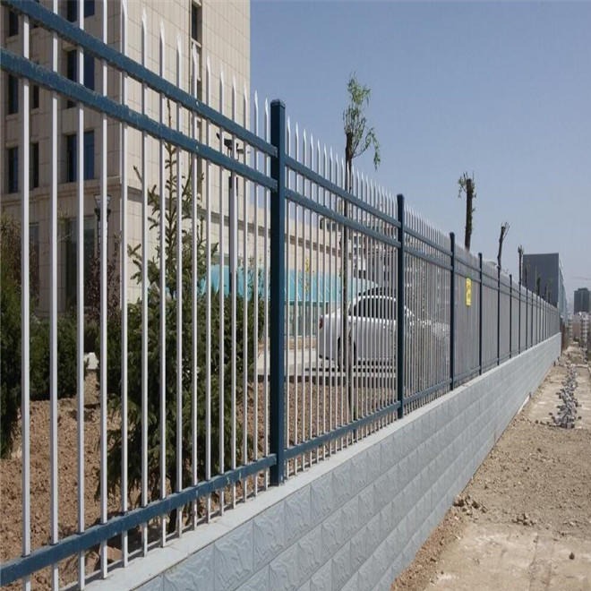 崇泽 锌钢围墙护栏 社区外墙围栏 锌钢围墙栅栏 锌钢护栏 锌钢护栏价格图片