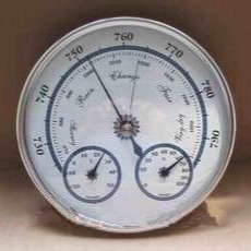 室内温湿度气压计三合一气象站 型号:HM51/THB9392 其他库号：M164899