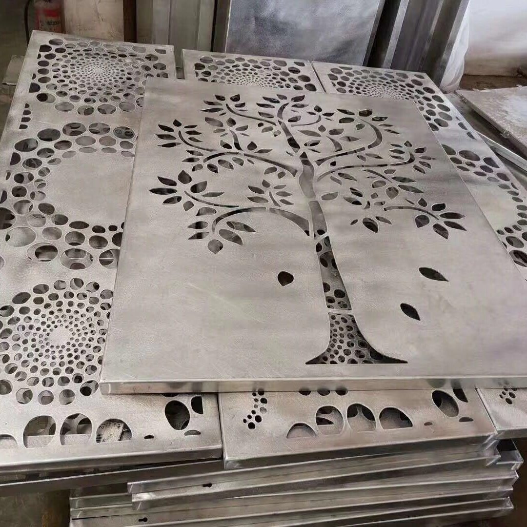 广东艺术镂空铝单板厂家  造型雕花铝单板供应