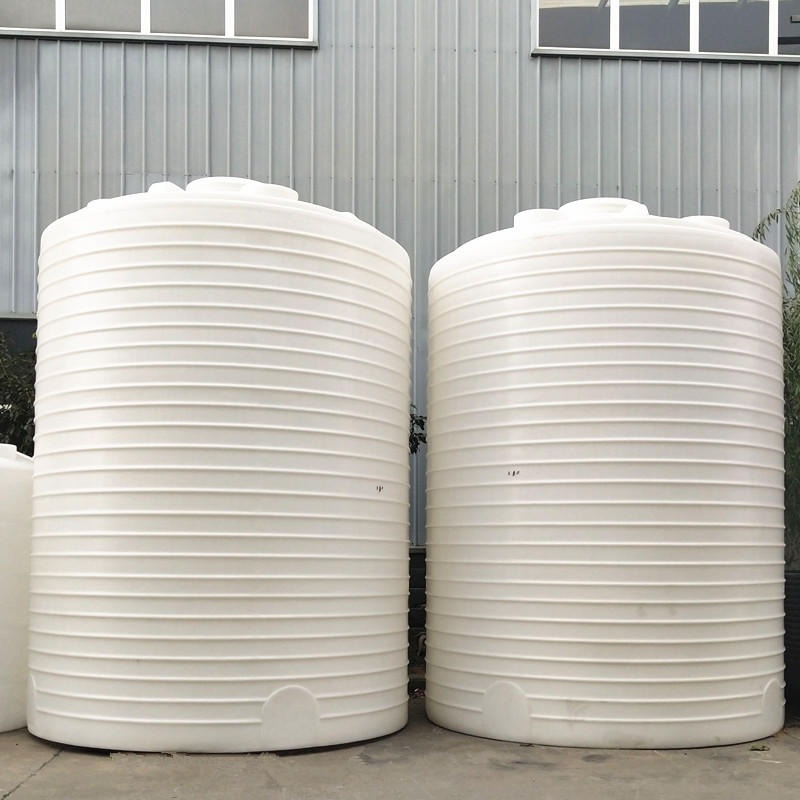 武汉塑料水箱 立式储水罐 20T30T40T50T加厚塑料水塔 塑料大圆桶厂家
