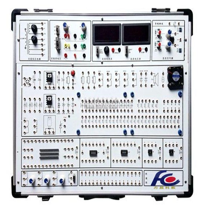 数字电路实验箱 FC-A5H模拟电路实验箱 电工电子实验箱 电子线路实验箱图片