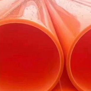 橘红200直埋MPP电力管 生产价格优惠高强度MPP顶管 质量保证 MPP管 鸿禹塑业