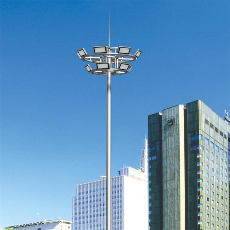 户外LED高杆灯 尚博灯饰造型可定制 大功率球场高杆灯 升降式热镀锌高杆灯